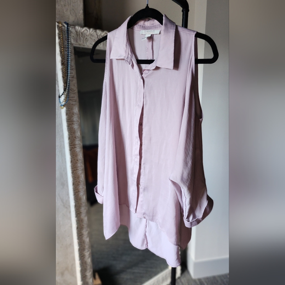 Forever 21 Cold Shoulder Blouse